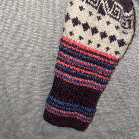 Free People‎ We The Free Cozy Craft Cuff Heather Grey Combo Long Sleeve Medium - Picture 8 of 8